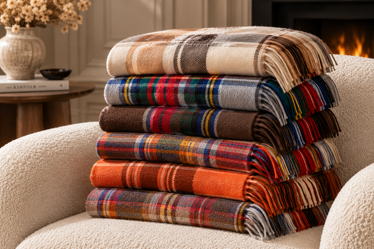 Merino vilnos pledas MAISON HERITAGE