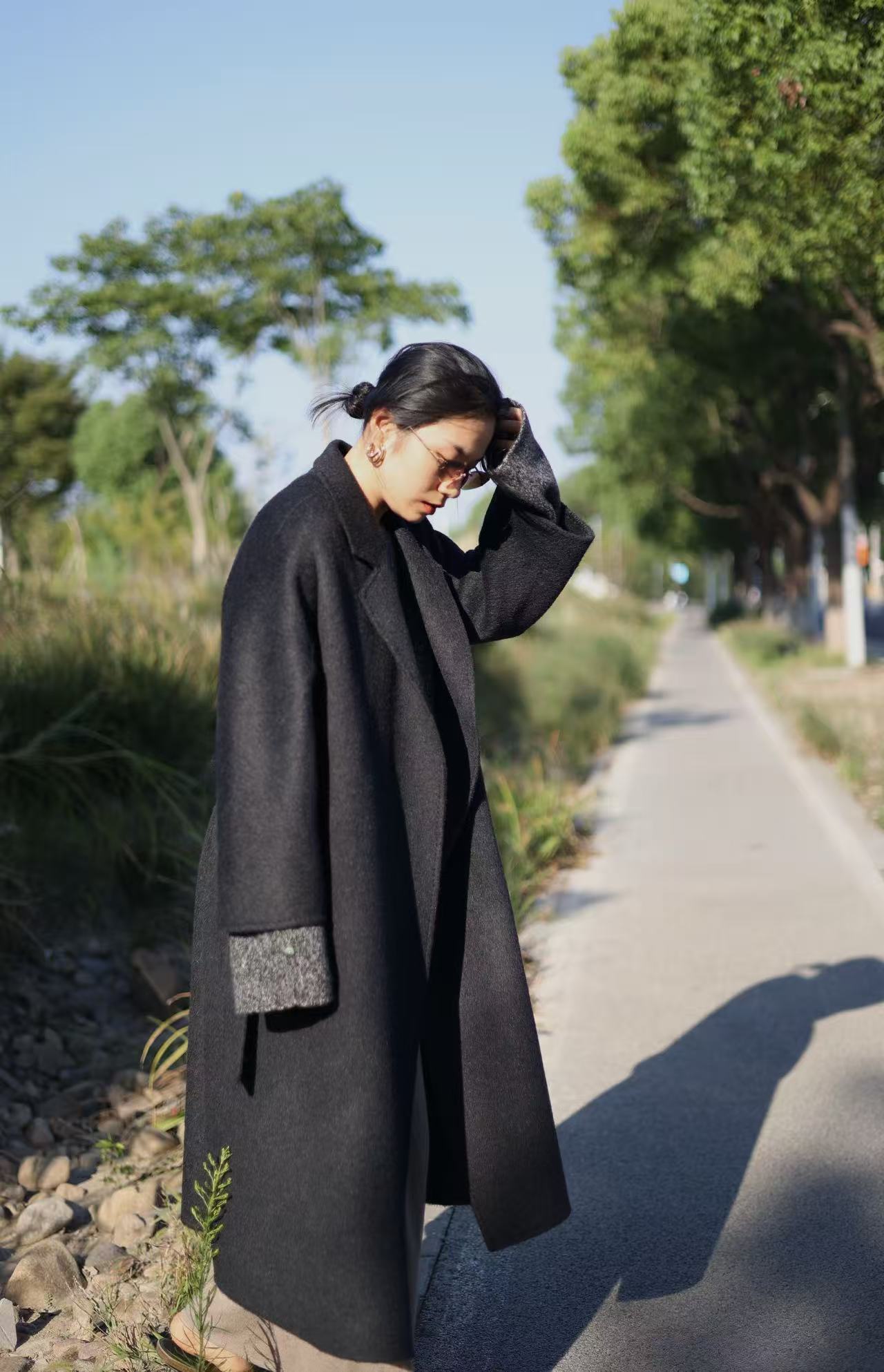 Kupranugario vilnos paltas