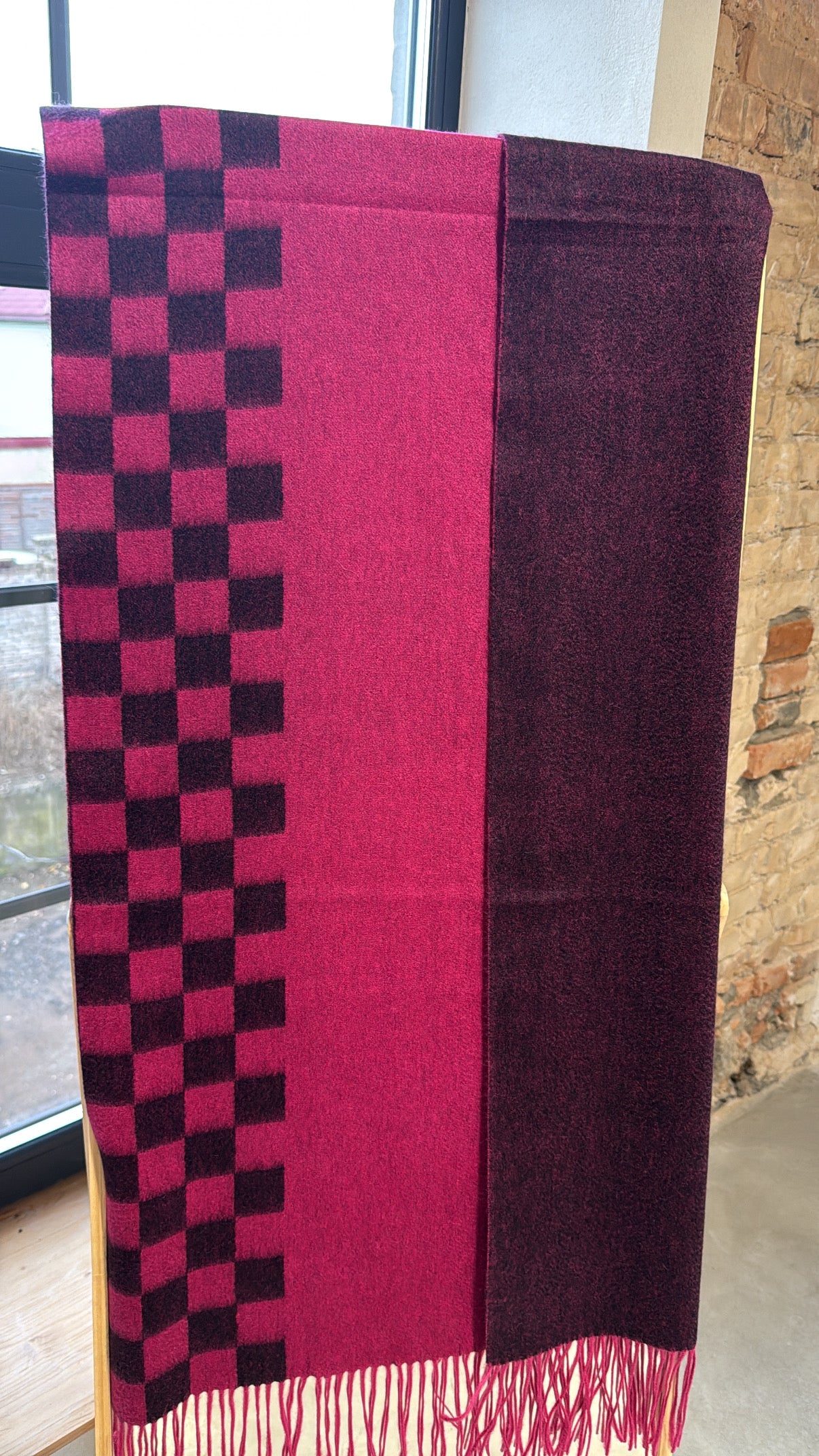 Didysis kašmyro šalis su geometriniu raštu