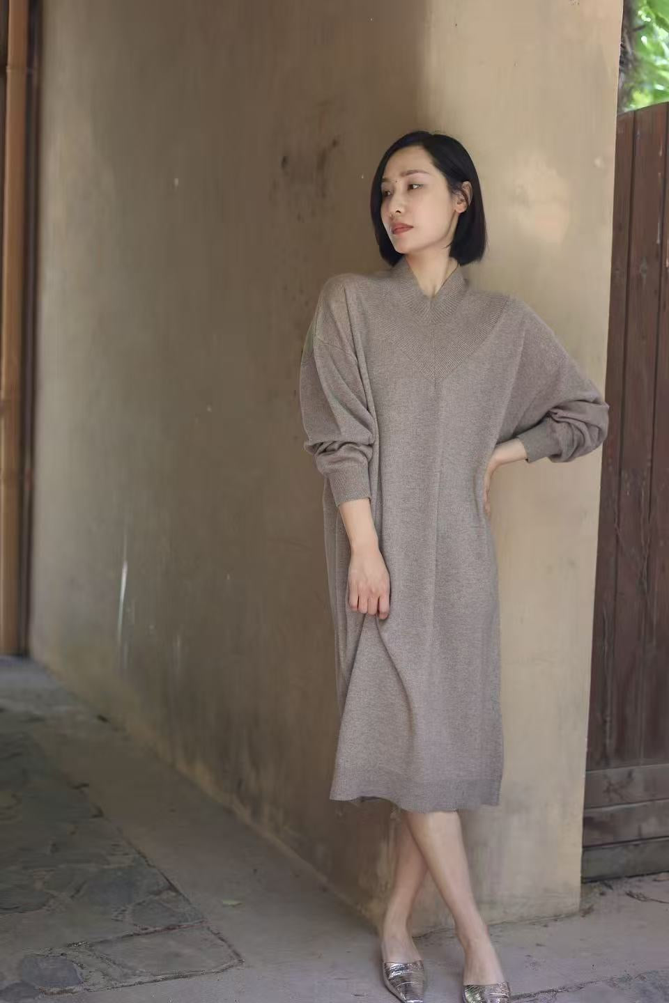 Kašmyro vilnos suknelė