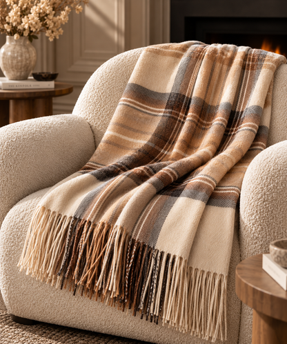 Merino vilnos pledas MAISON HERITAGE