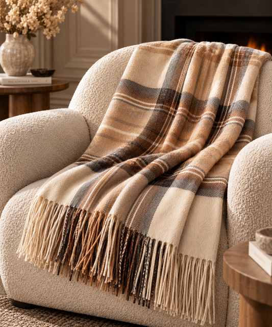 Merino vilnos pledas MAISON HERITAGE