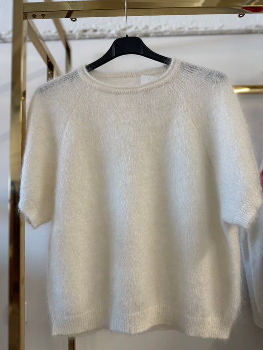 Moheros megztinis trumpom rankovėm