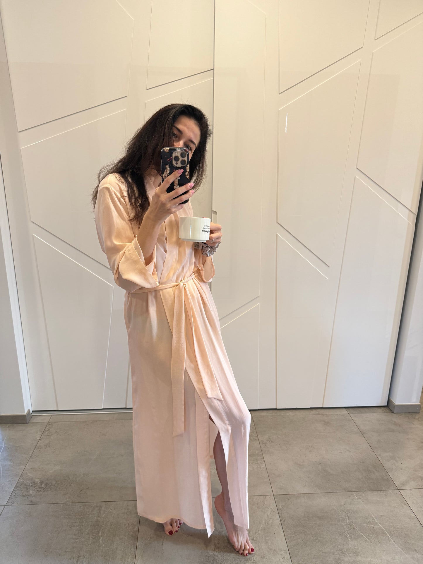 Šilko chalatas/kimono