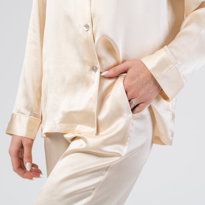 Mulberry silk pajamas