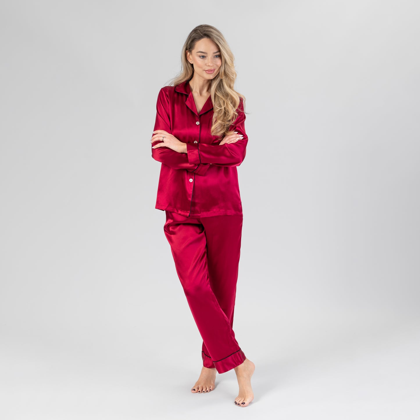 Mulberry silk pajamas
